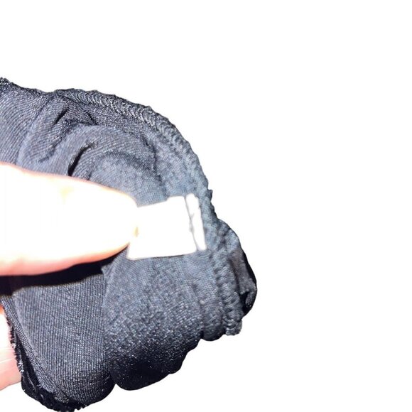 Ethos Vintage Womens Dress Jacket Set Size Small Black Burnout Velvet - Picture 13 of 14